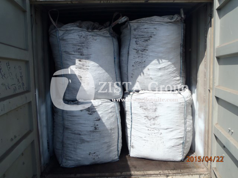 Low Ash Gilsonite Lumps in Container